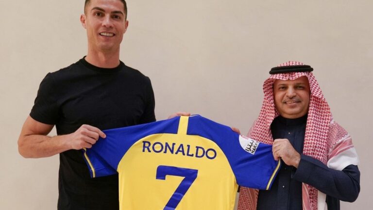 Cristiano Ronaldo es el nuevo jugador del club saudita Al-Nassr