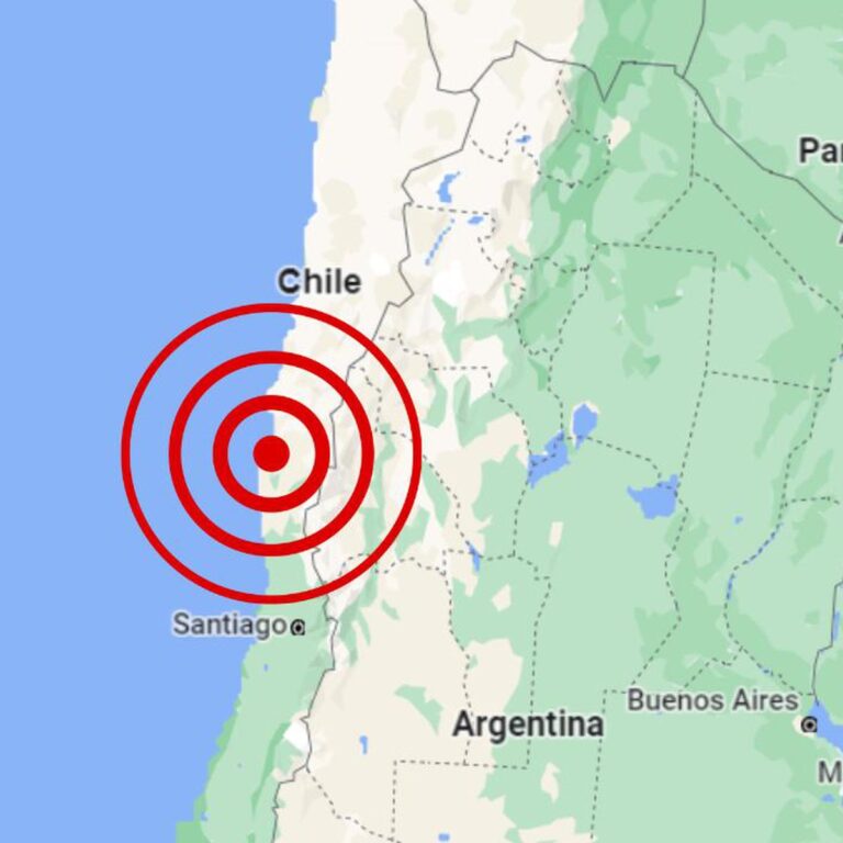 Tiembla en Chile: sismo de 3.1 de magnitud