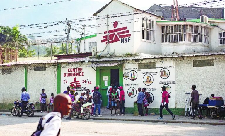 MSF cierra hospital en Haití debido a violencia