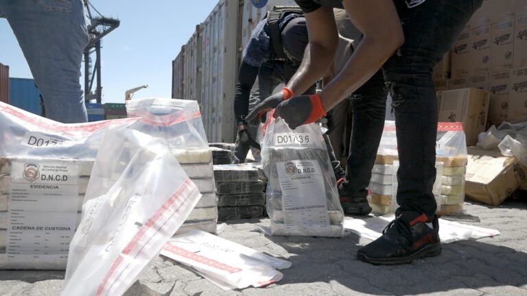 Incautan 728 paquete de droga en Puerto Multimodal Caucedo