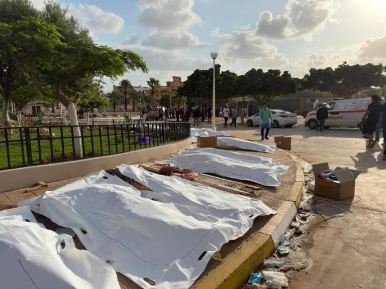 Ayuda internacional llega a Libia tras ciclón Daniel